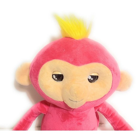 Fingerlings Hugs Bella Pink Interactive Talking Plush Baby Monkey 19” - Picture 4 of 7